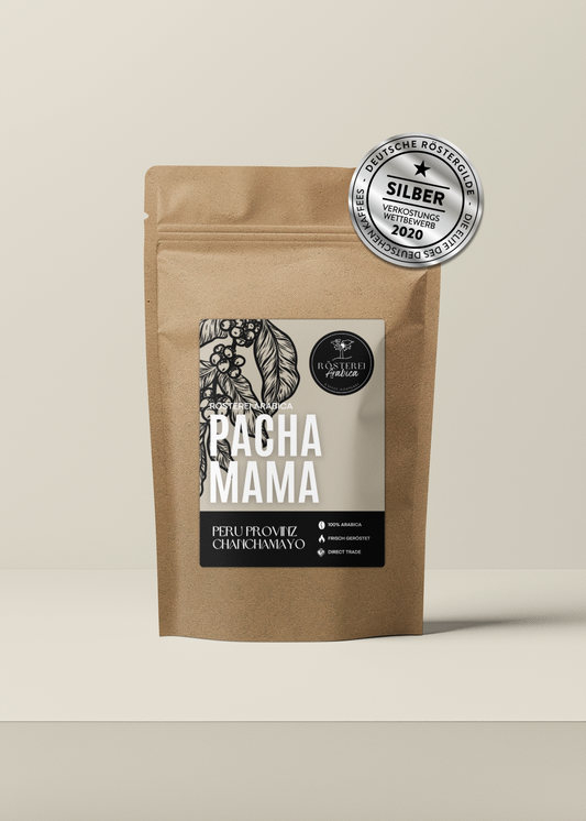 Gourmet Kaffee 'Pacha Mama' - Silbermedaille 2020